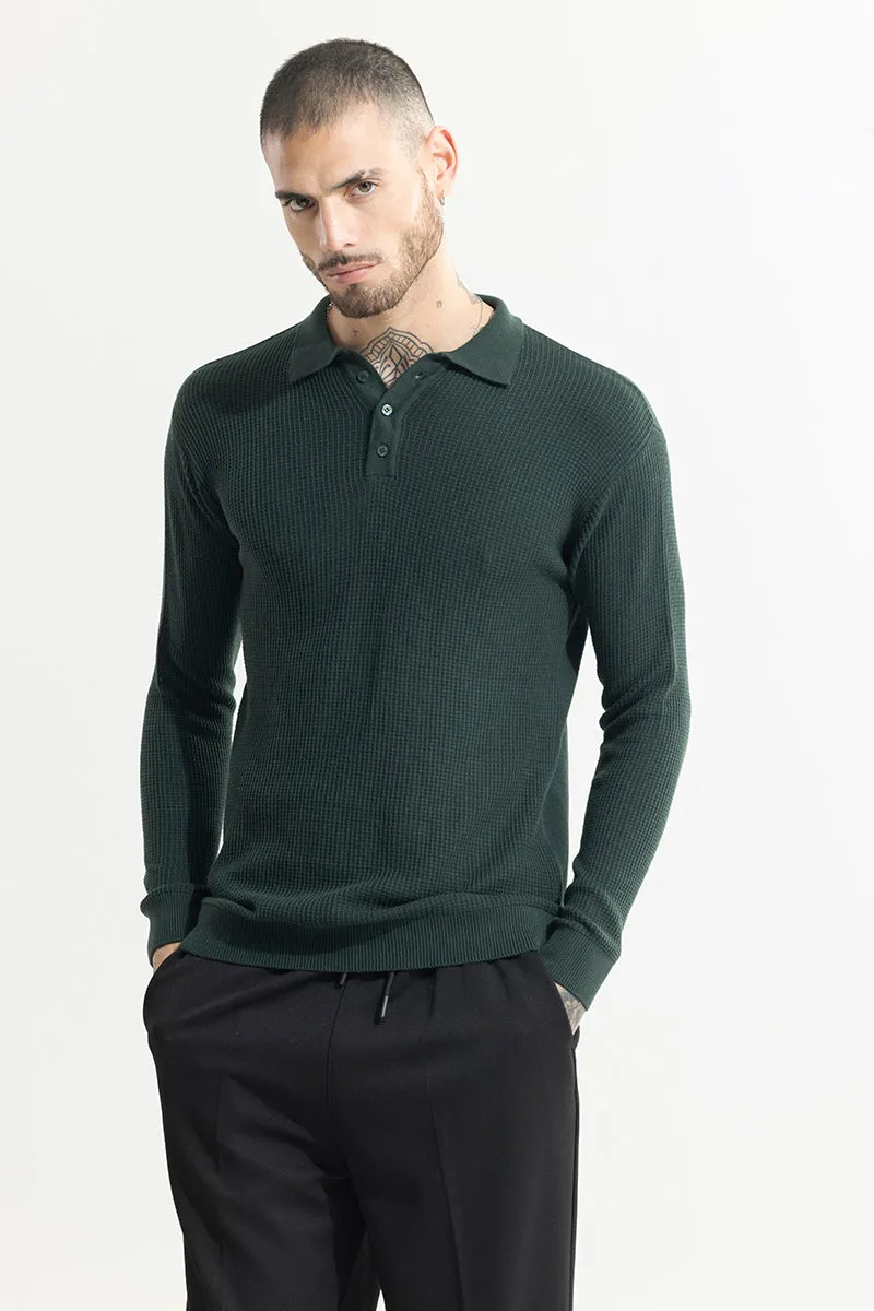 Adorn Green Polo T-Shirt