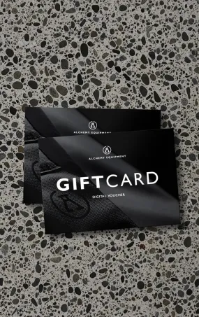 Alchemy Equipment Gift Card