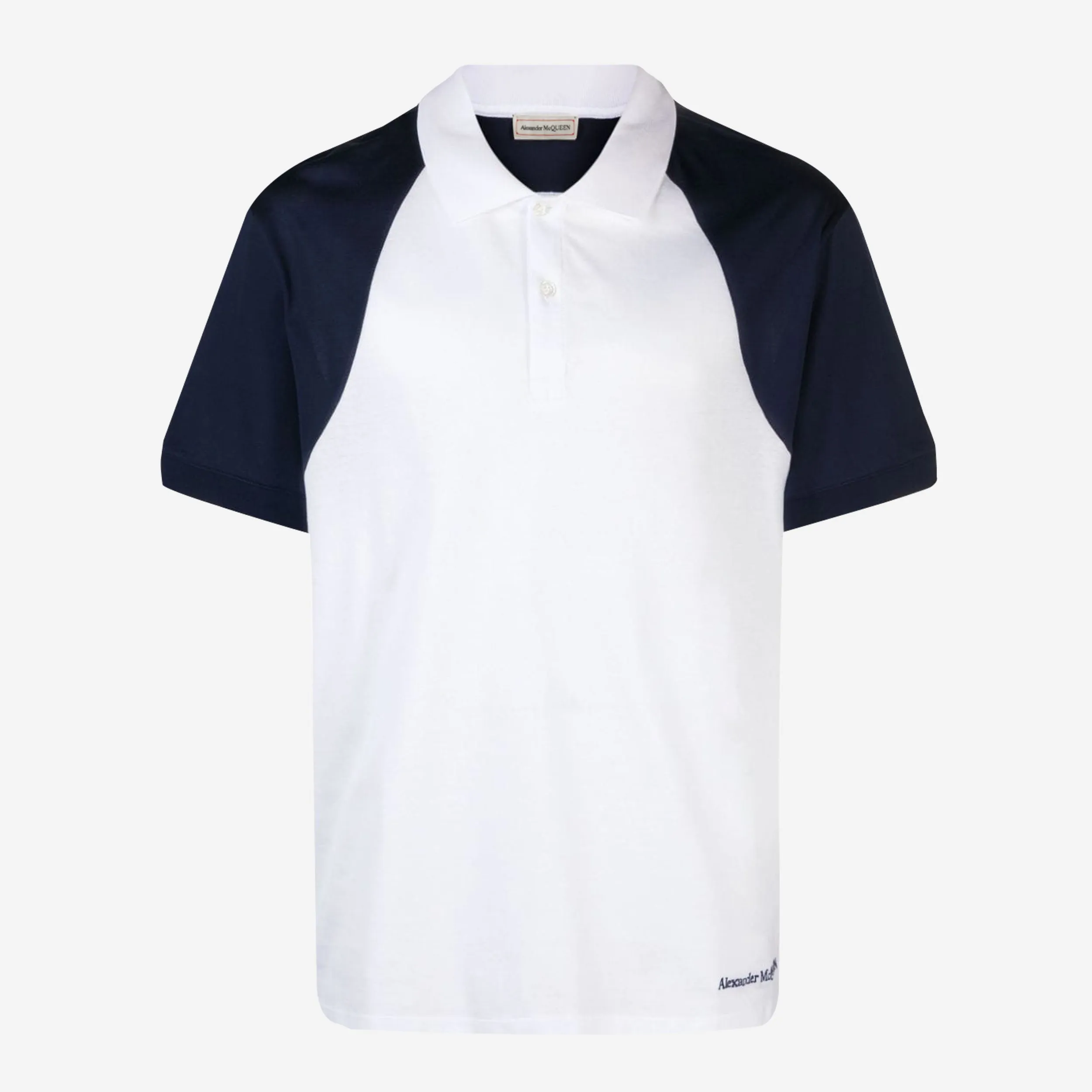 Alexander McQueen Embroidered Logo Polo