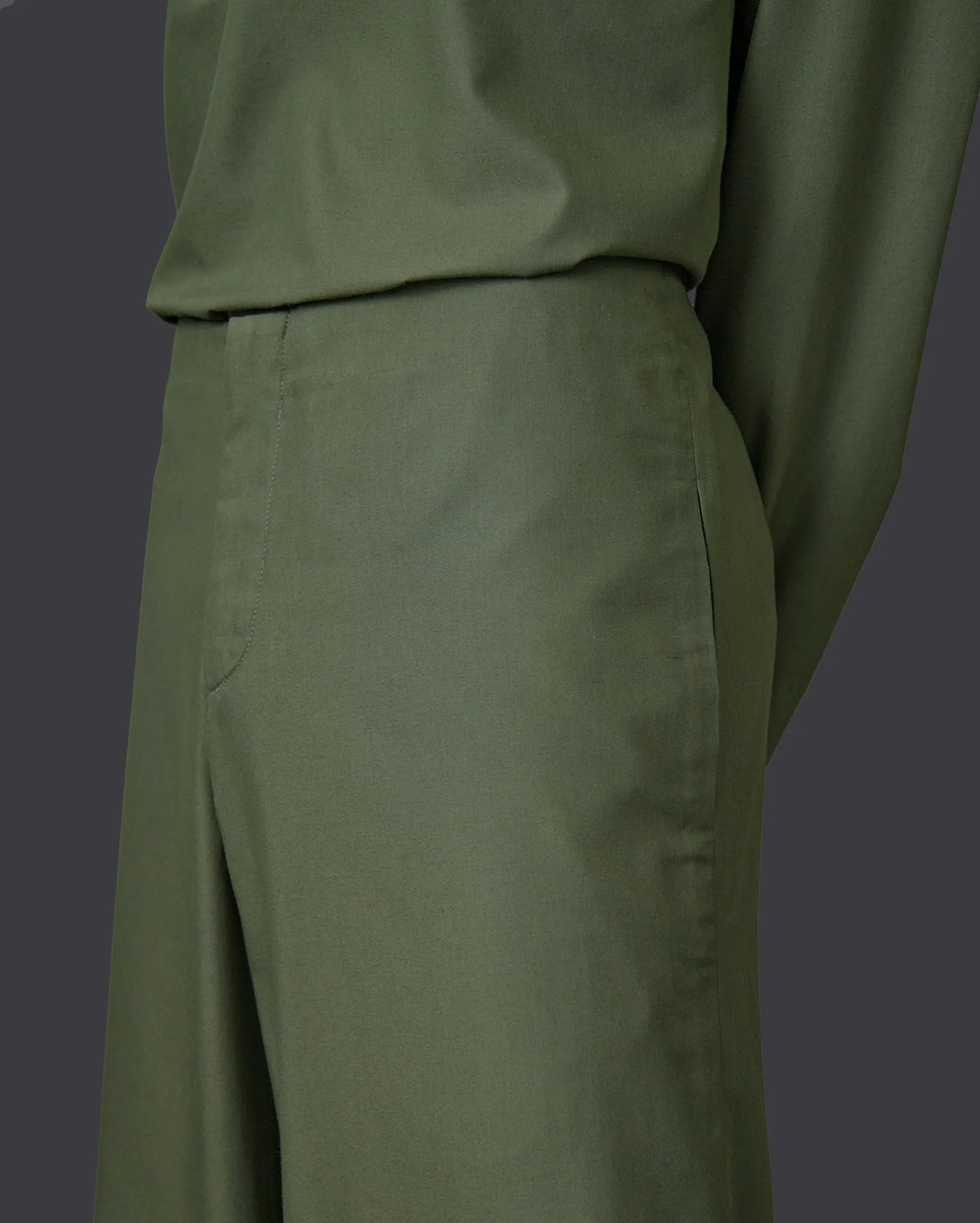 Baju Melayu Barat (Army)