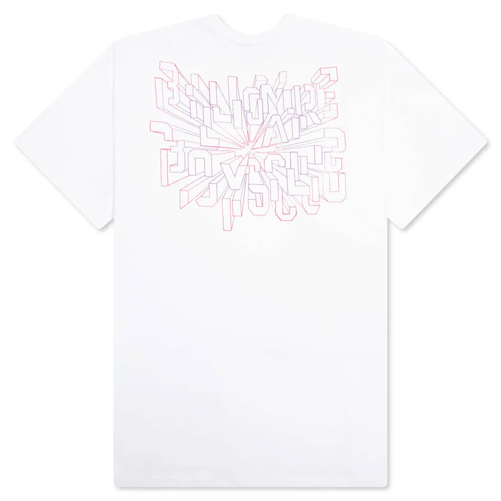 BB Block Burst S/S Tee - White