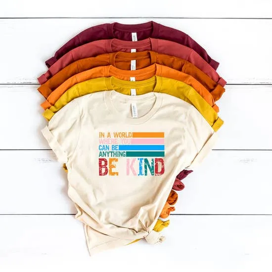 Be Kind Flag T-Shirt