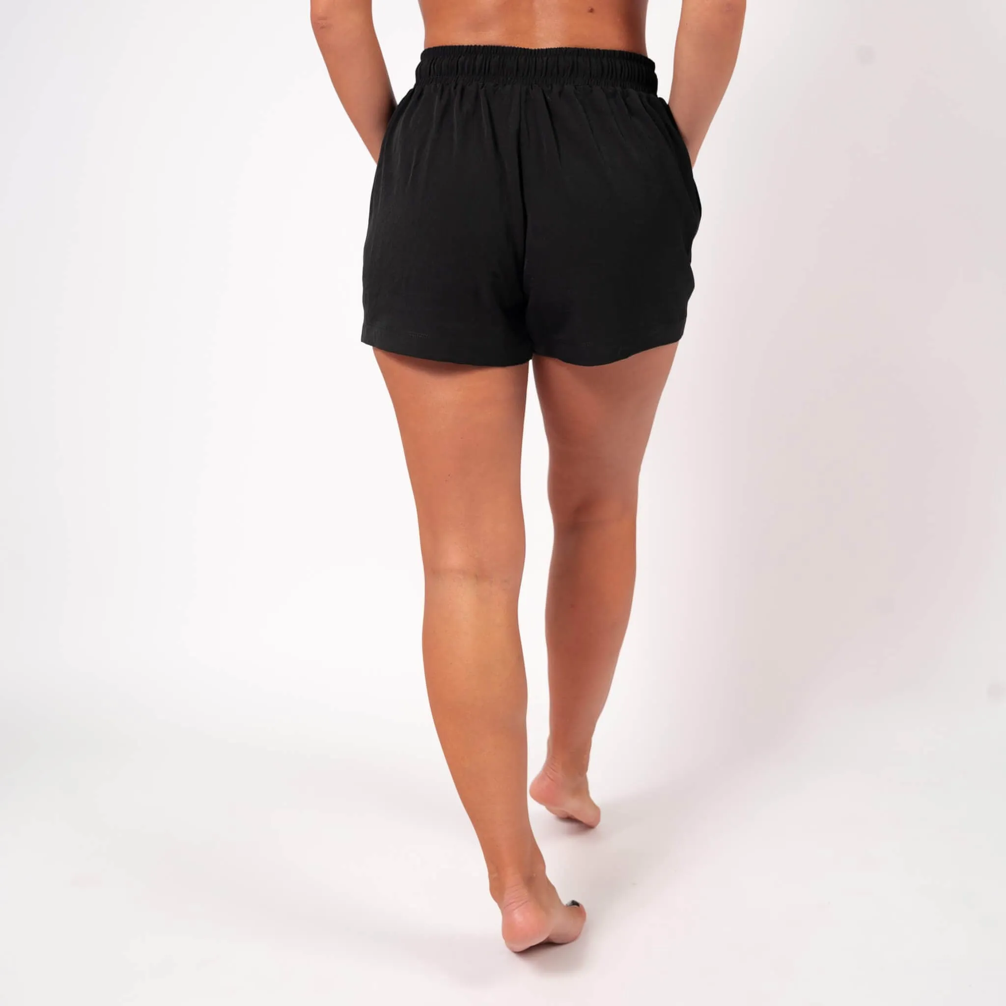 Black Lounge Shorts