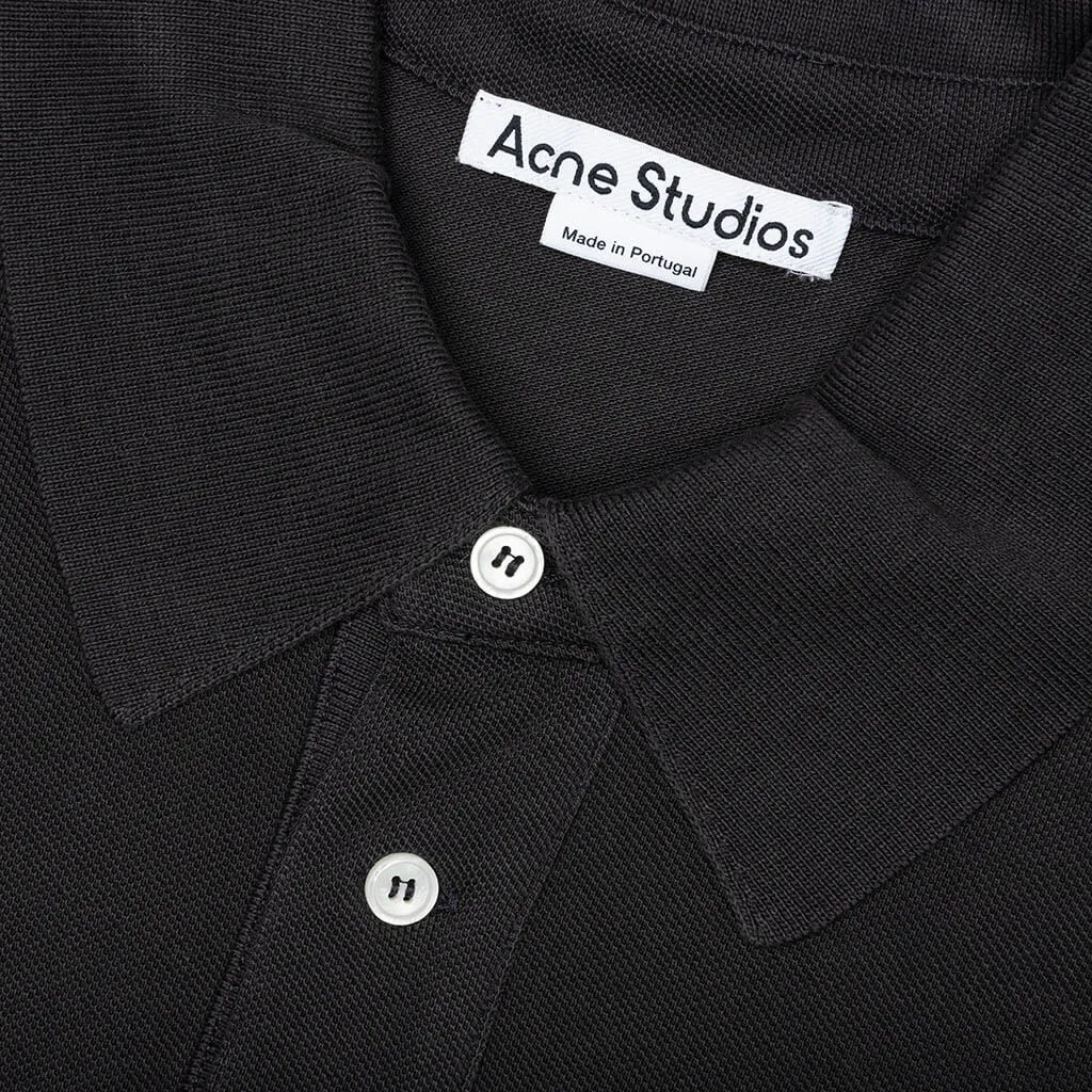 Bubble Logo Polo T-Shirt - Anthracite Grey