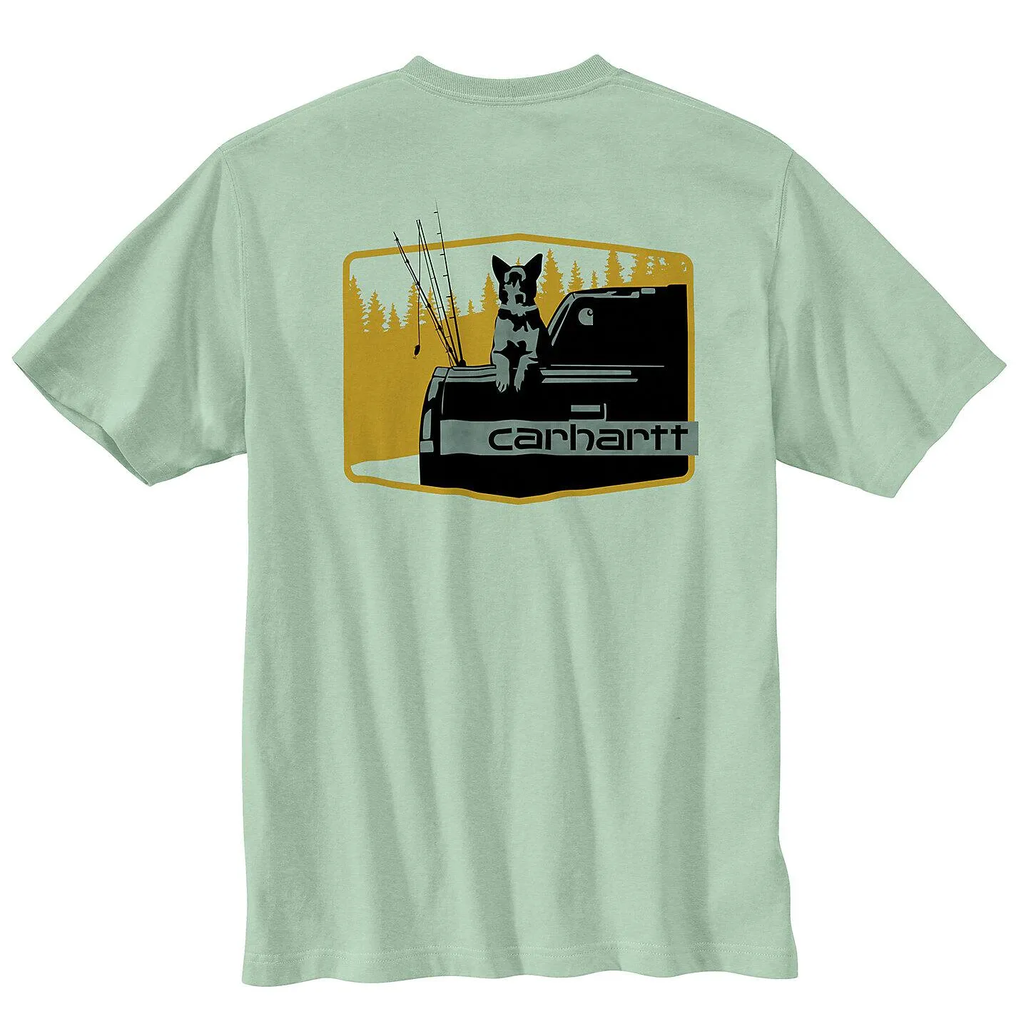 Carhartt Short Sleeve Pocket Dog Graphic T-Shirt