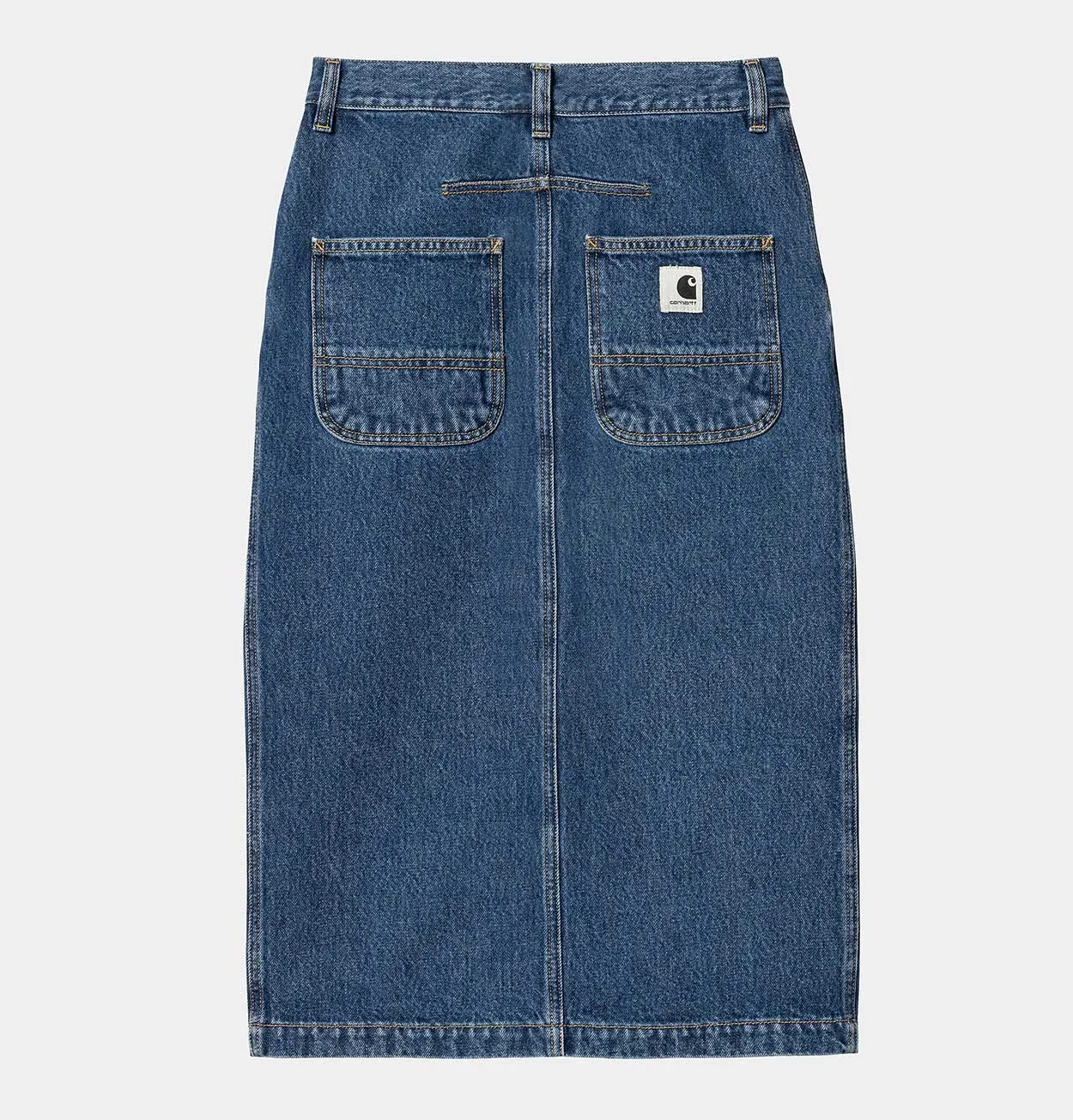 Carhartt WIP Women's Colby Skirt in Blue Stone Washed