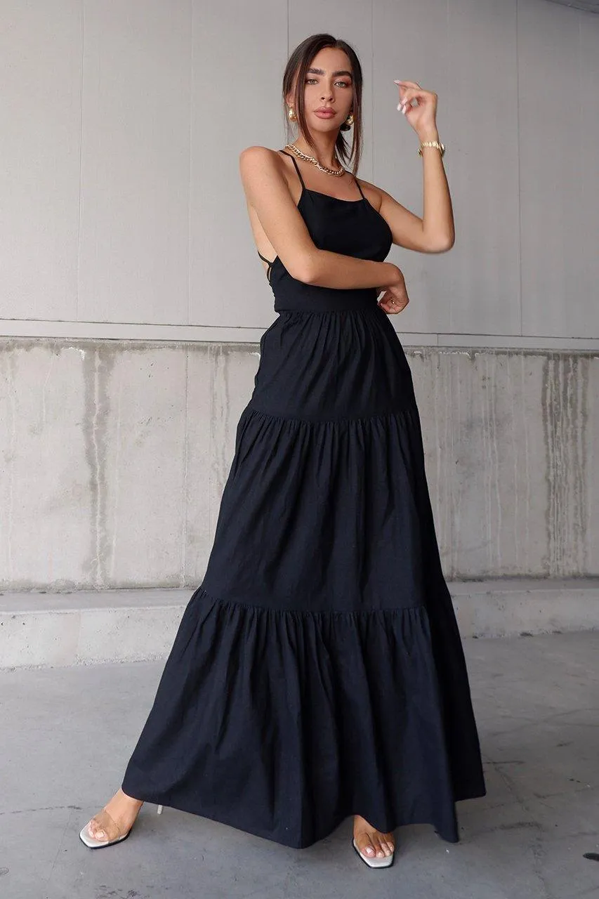 Chelsea Maxi Dress - Black