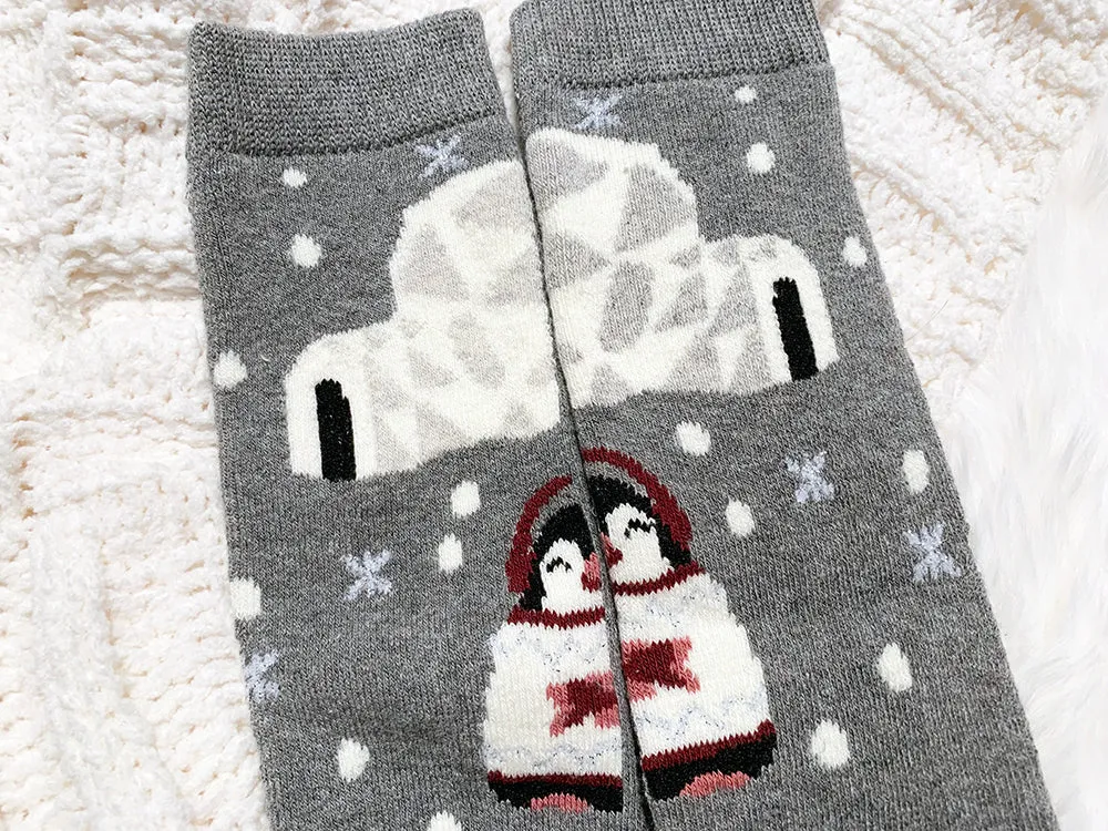 Cozy Cotton Socks - Igloo