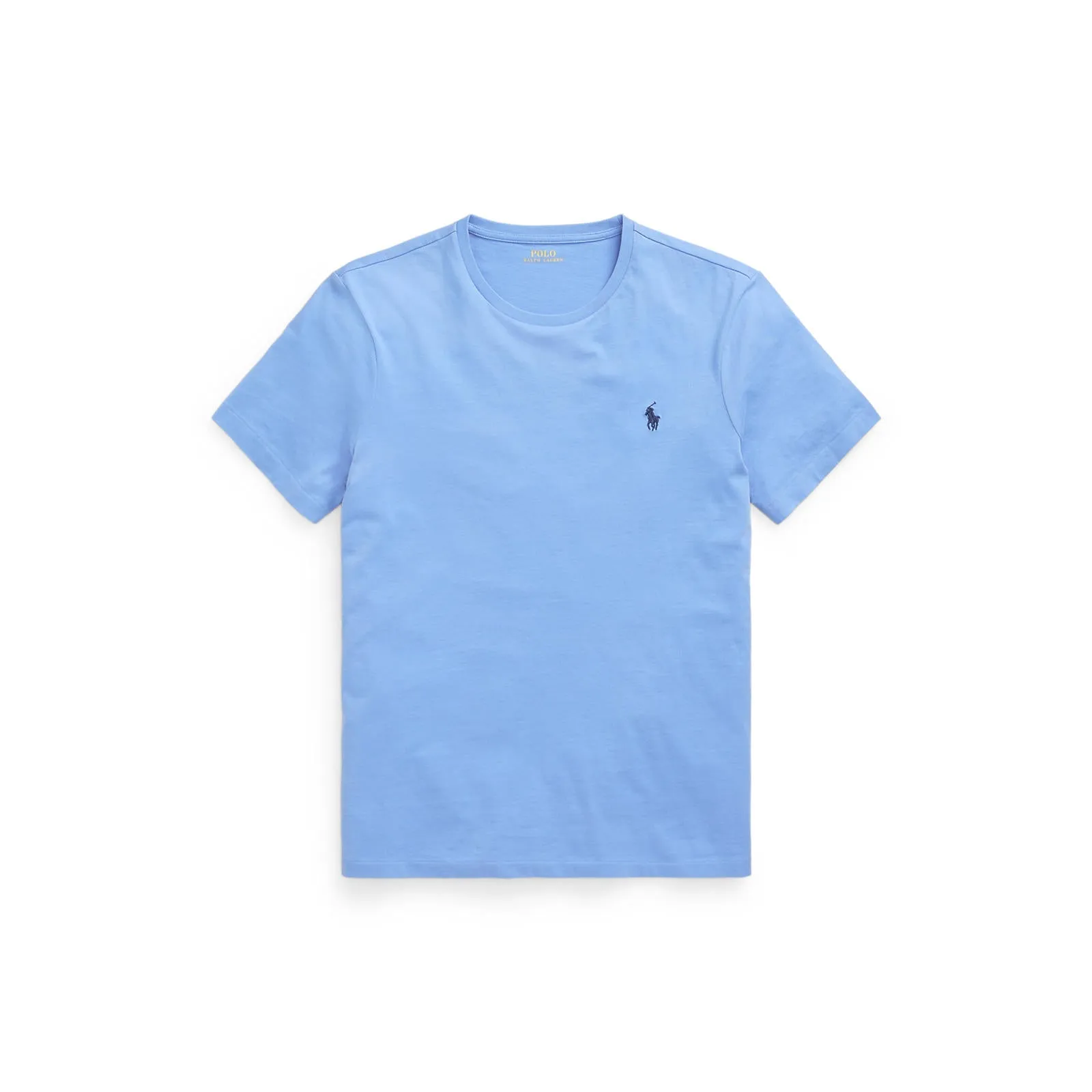 Custom Slim Fit Jersey Crewneck T-Shirt - Island Blue