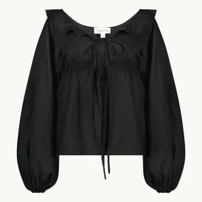 DARLING BLOUSE BLACK