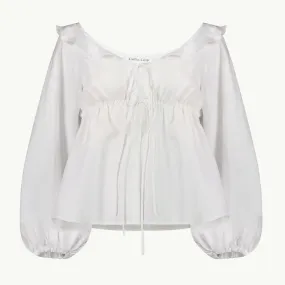 DARLING BLOUSE WHITE