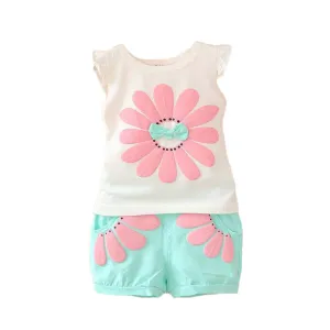 Girls Flower Print Set c.519