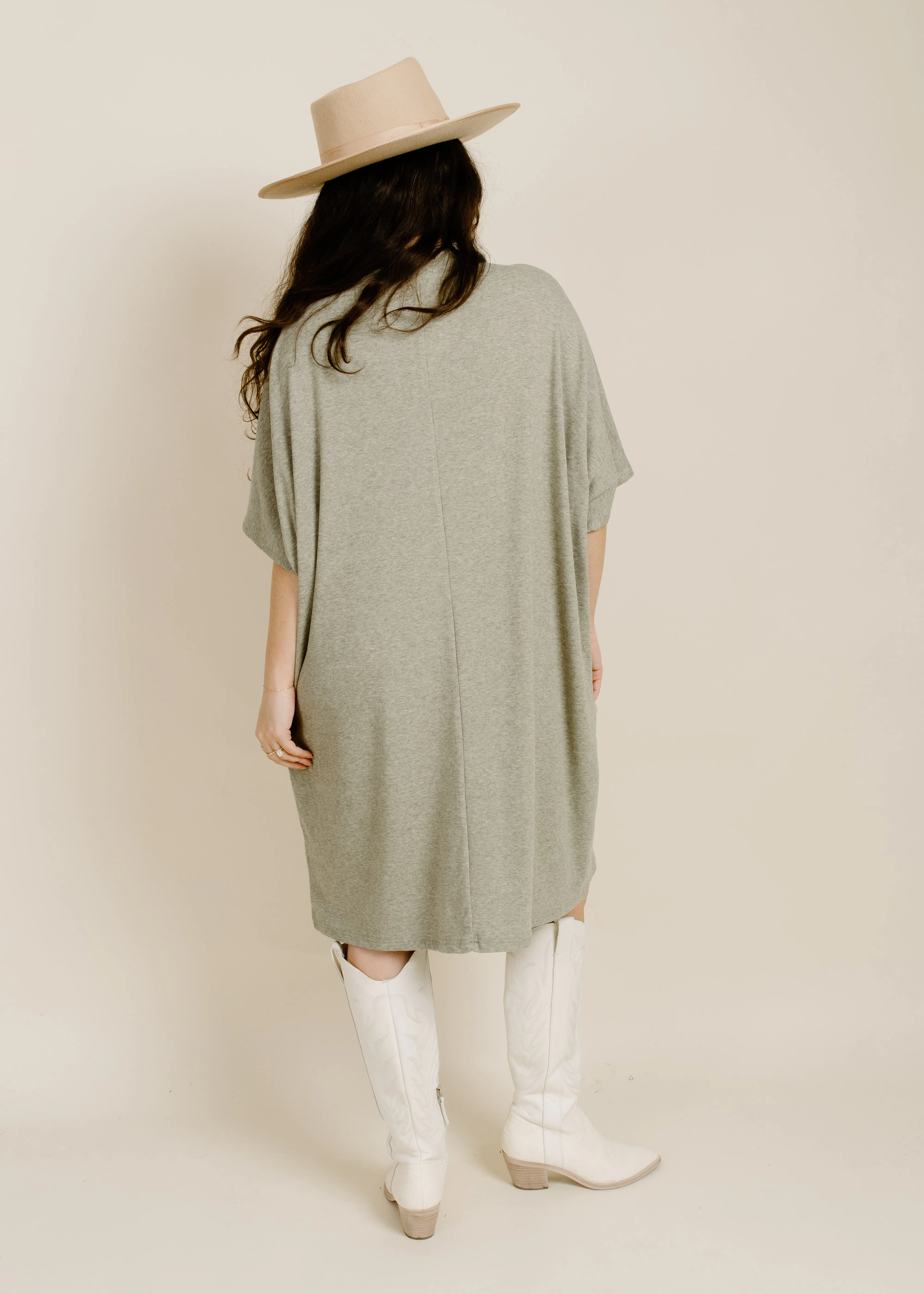 Here Now Dress - Sage