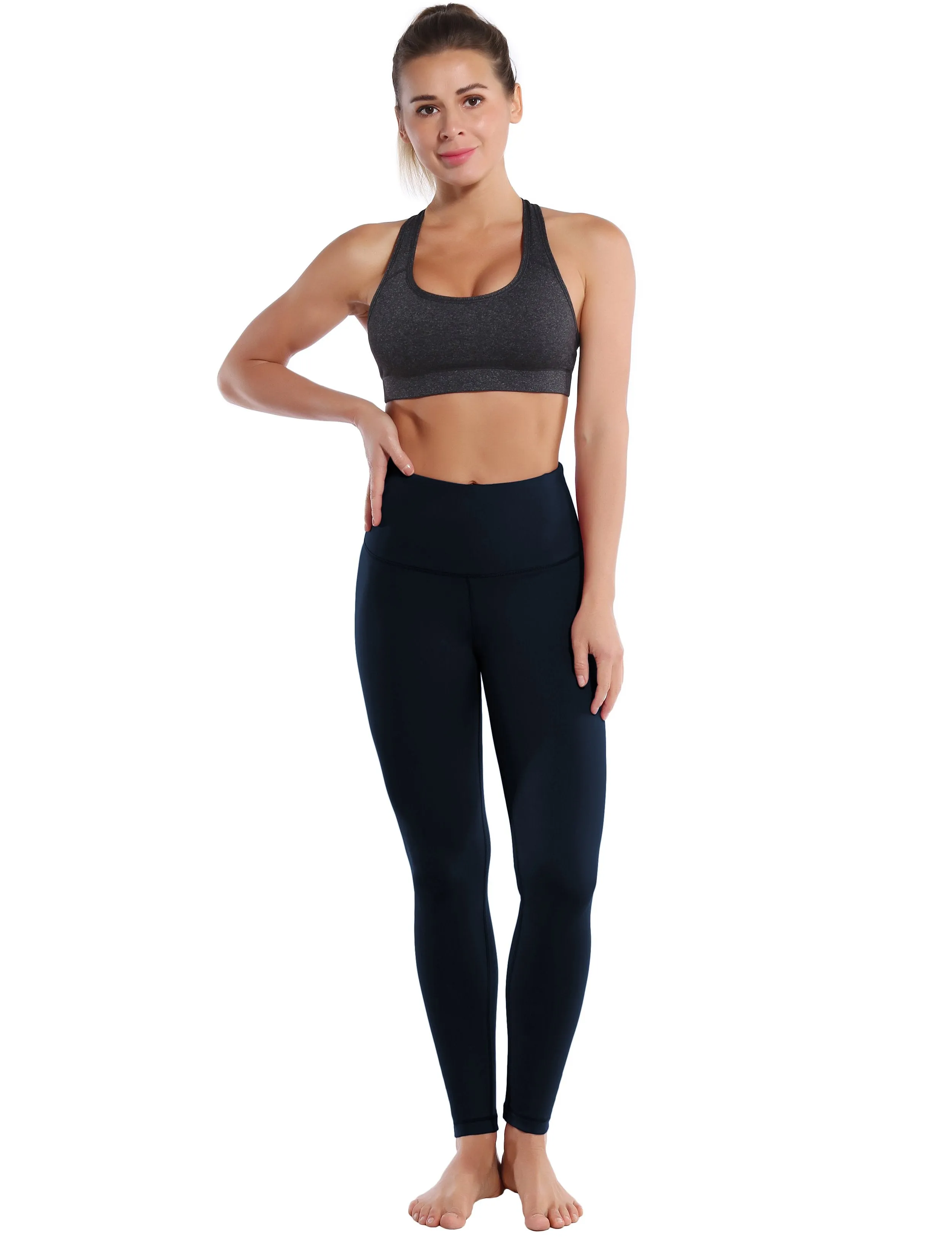 High Waist yogastudio Pants darknavy ins_yogastudio