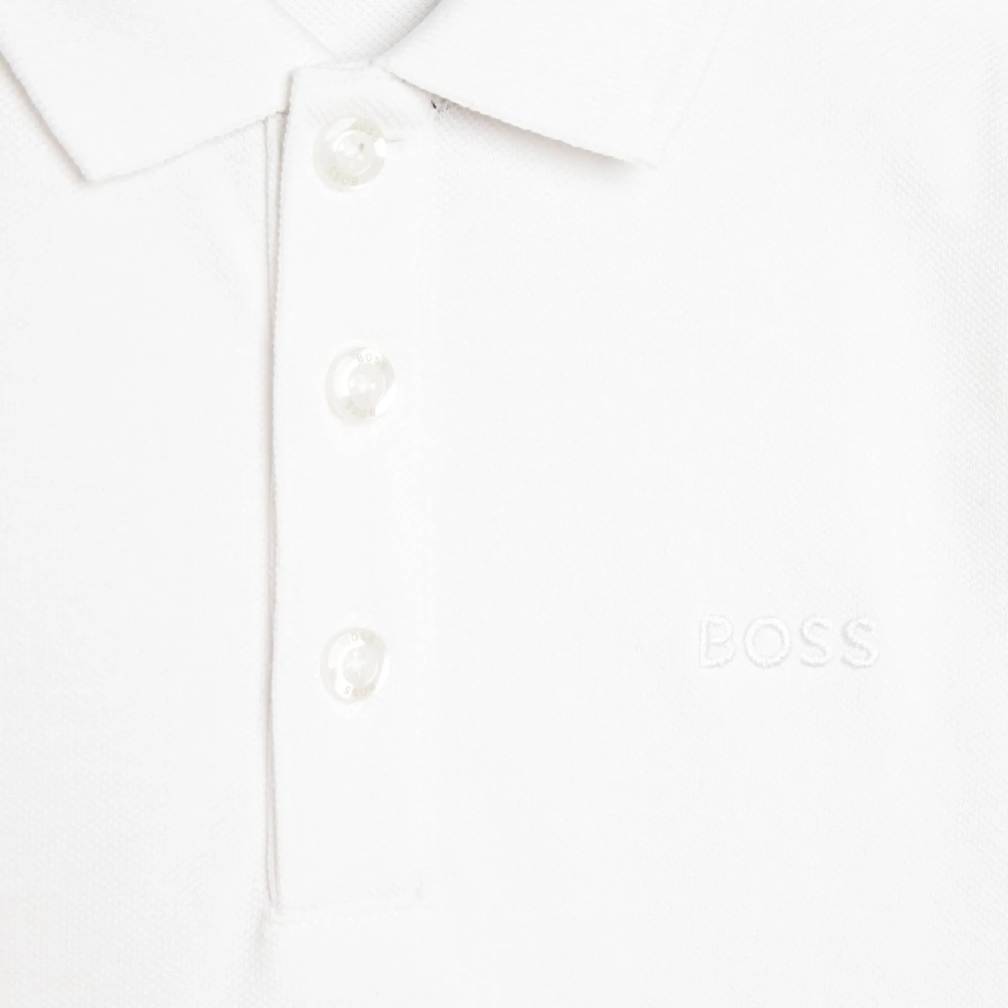 Hugo Boss Boys S/S Polo _White J25M26-10B