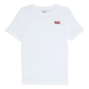 Levi's Kids Batwing Chest Hit boy's short sleeve t-shirt 9EA100-001 white 