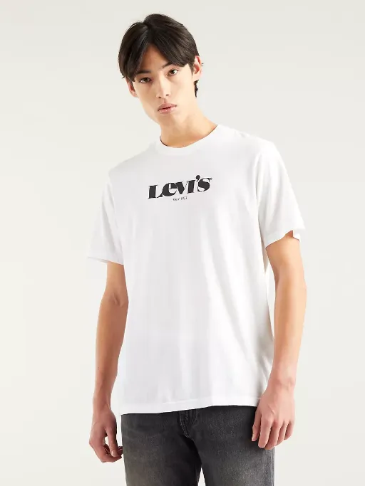 Levi's men's short sleeve t-shirt 1873 161430083 white