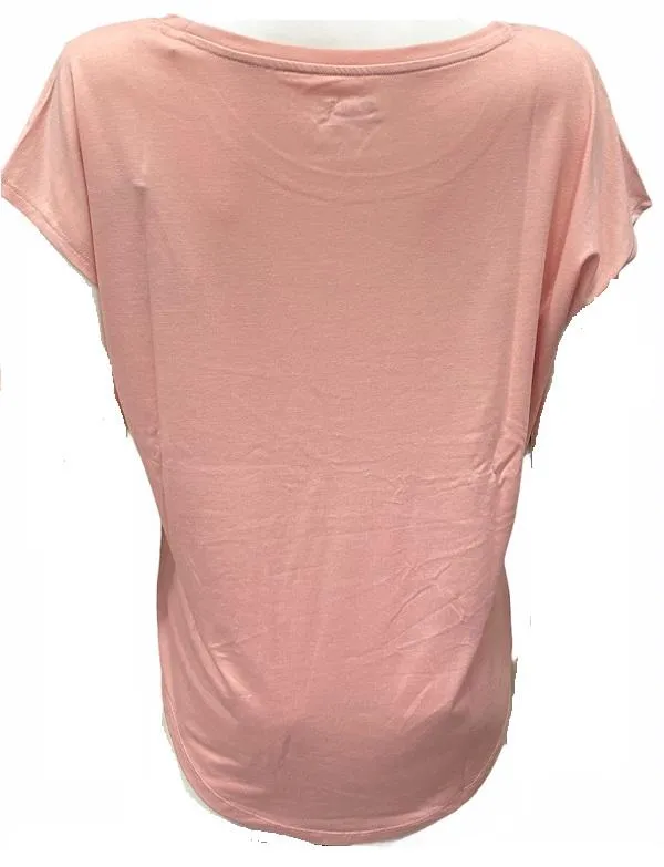 Lotto Dinamico W IV Tee VI 215547 6UA peachskin pink