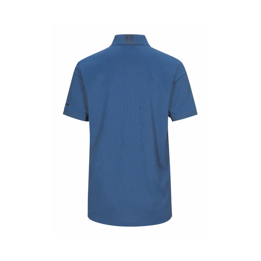 M Tech Solid Polo Cimmerian Blue