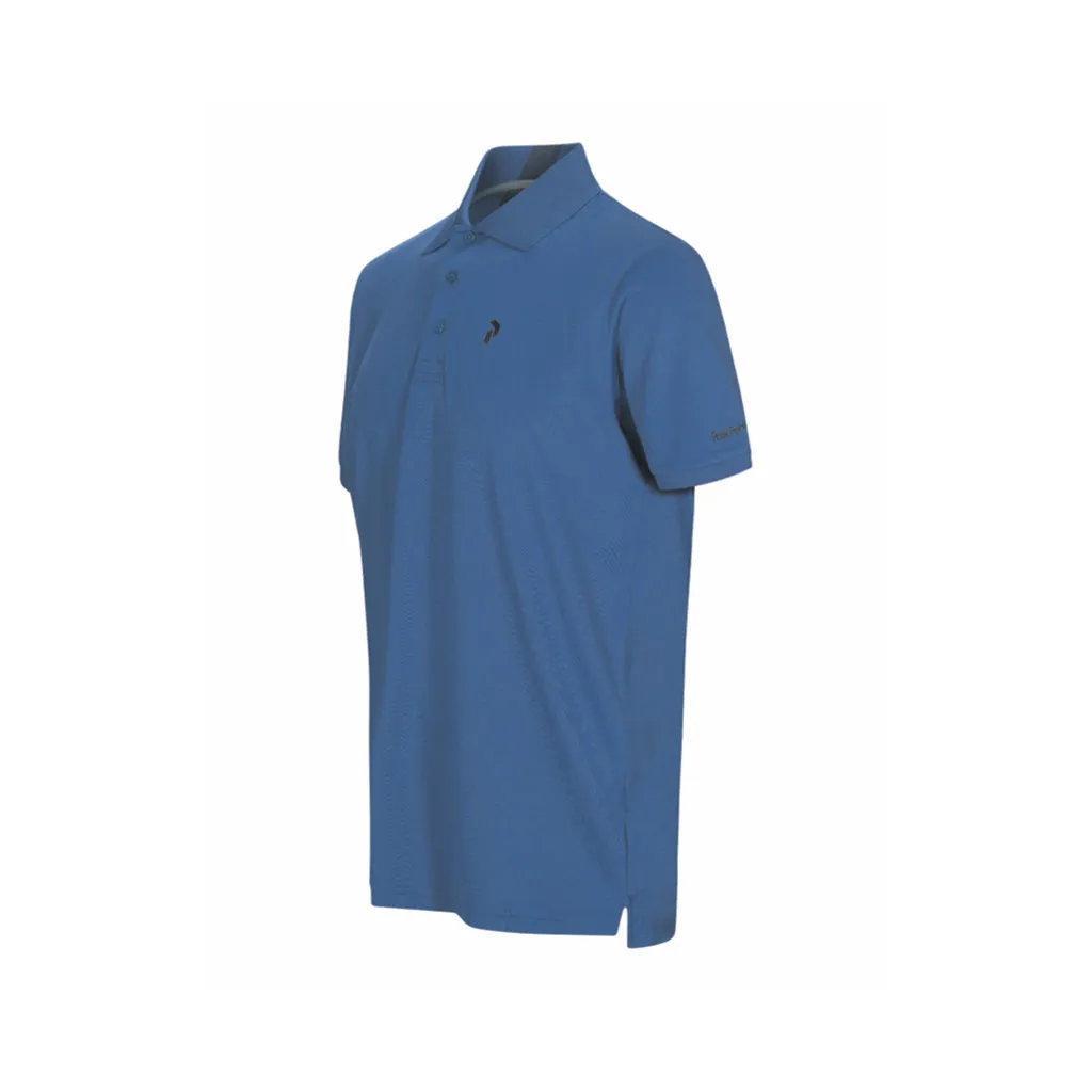 M Tech Solid Polo Cimmerian Blue