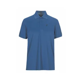 M Tech Solid Polo Cimmerian Blue