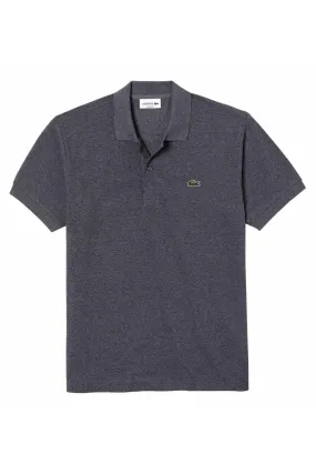 Men's Classic Fit Heavy Cotton Piqué L.12.21 Polo in Grey