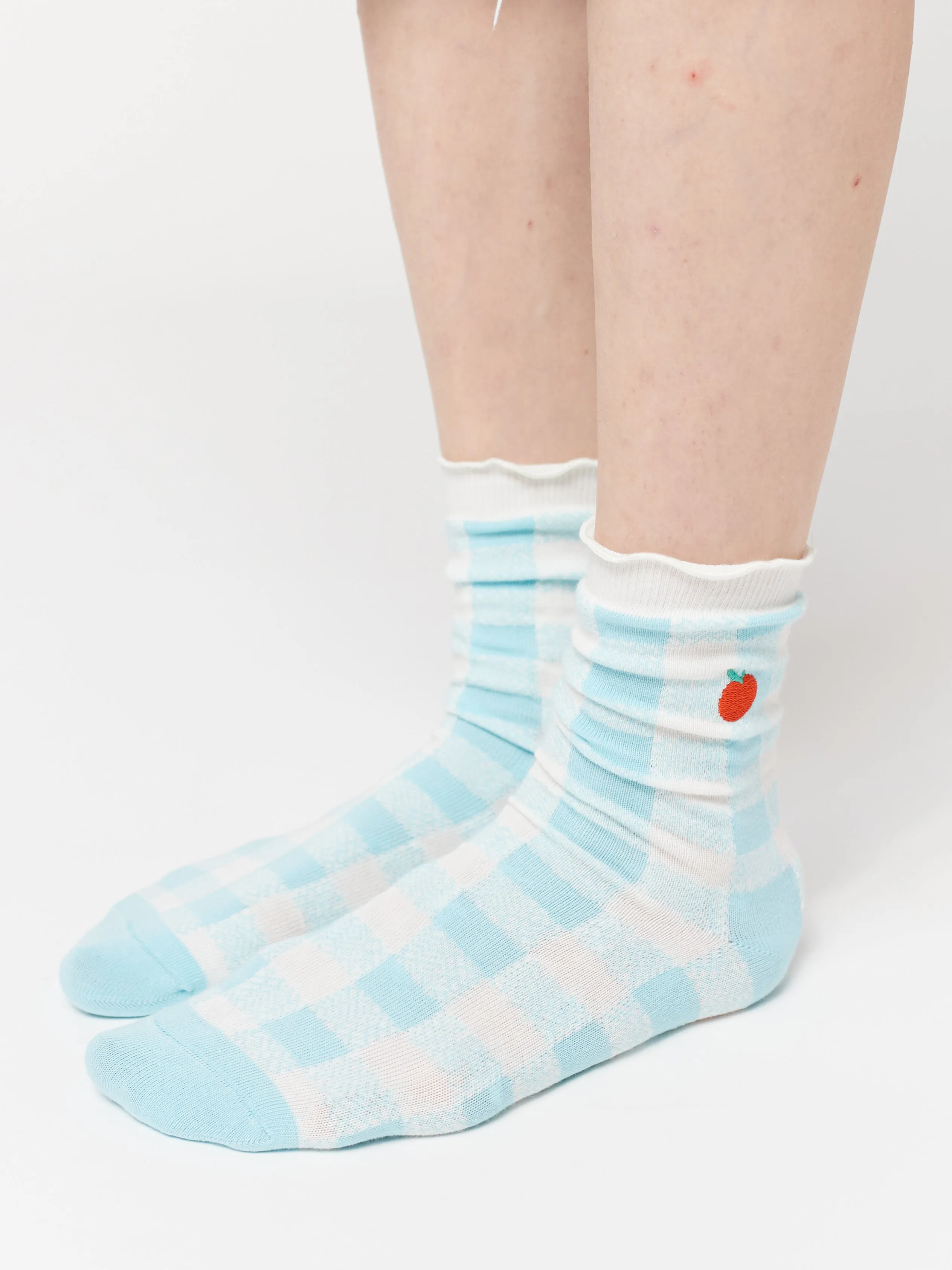 NEW Bobo Choses WOMAN | Vichy Short Socks 2 Pack