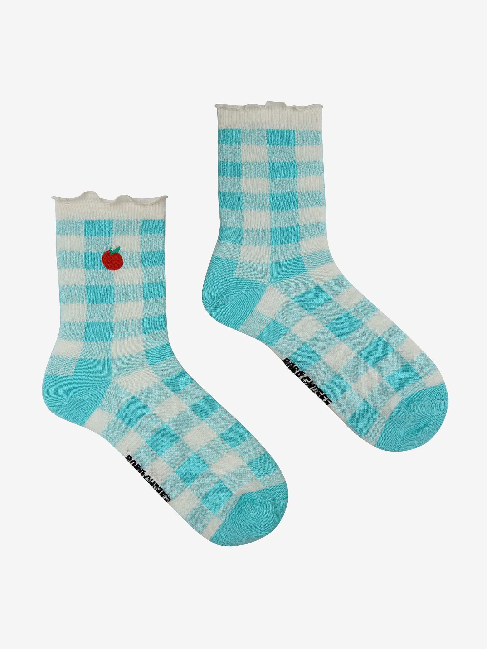 NEW Bobo Choses WOMAN | Vichy Short Socks 2 Pack