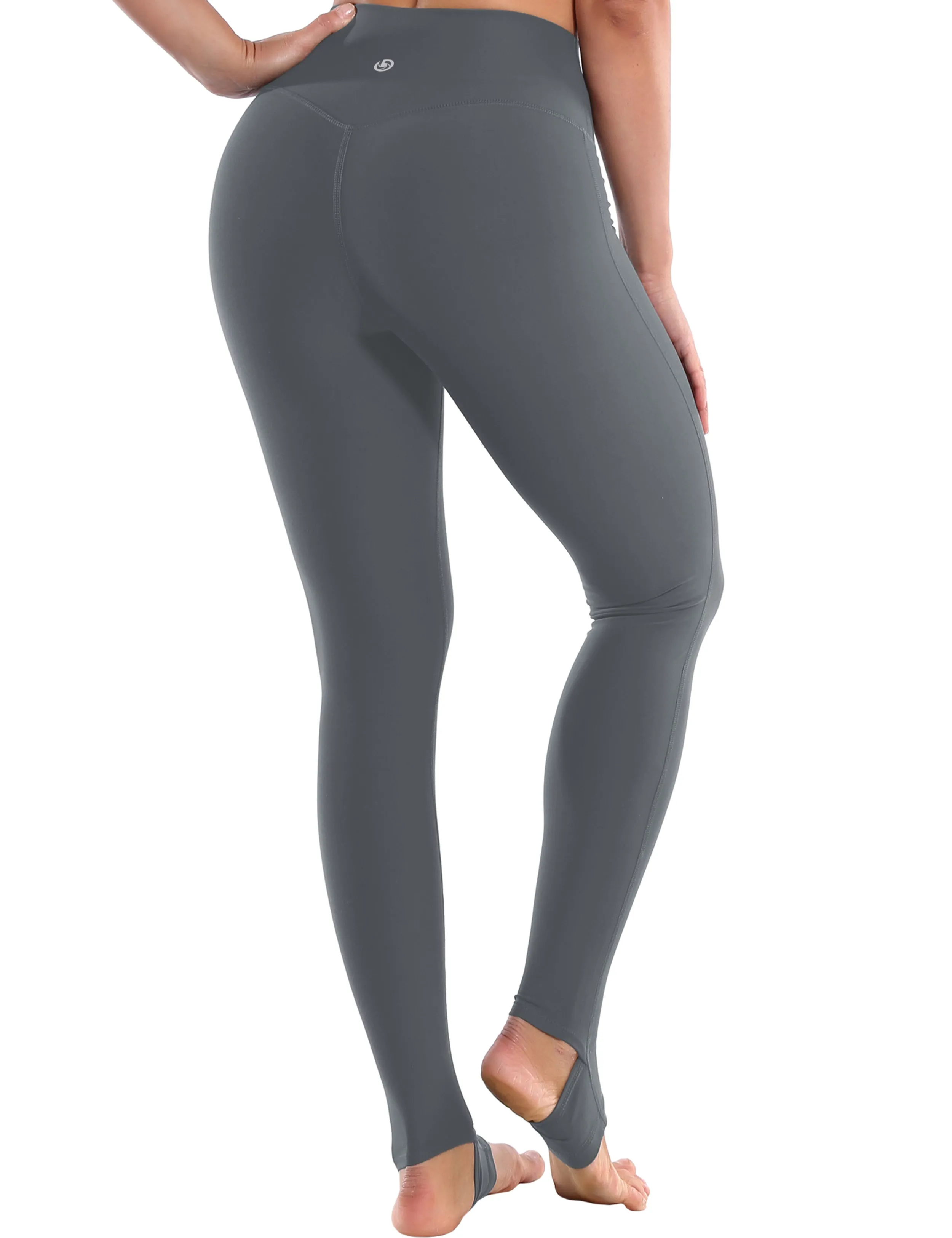 Over the Heel Yoga Pants shadowcharcoal