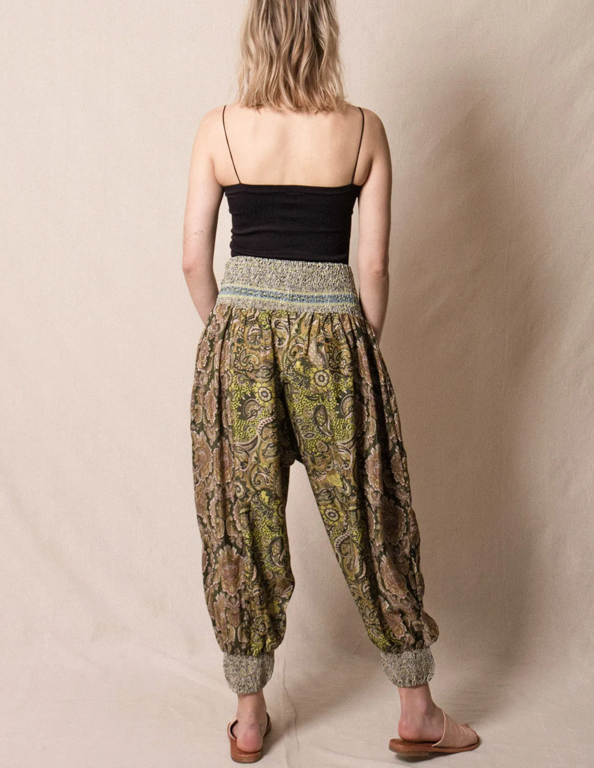 Paisley Harem Pants - As-Is-Clearance