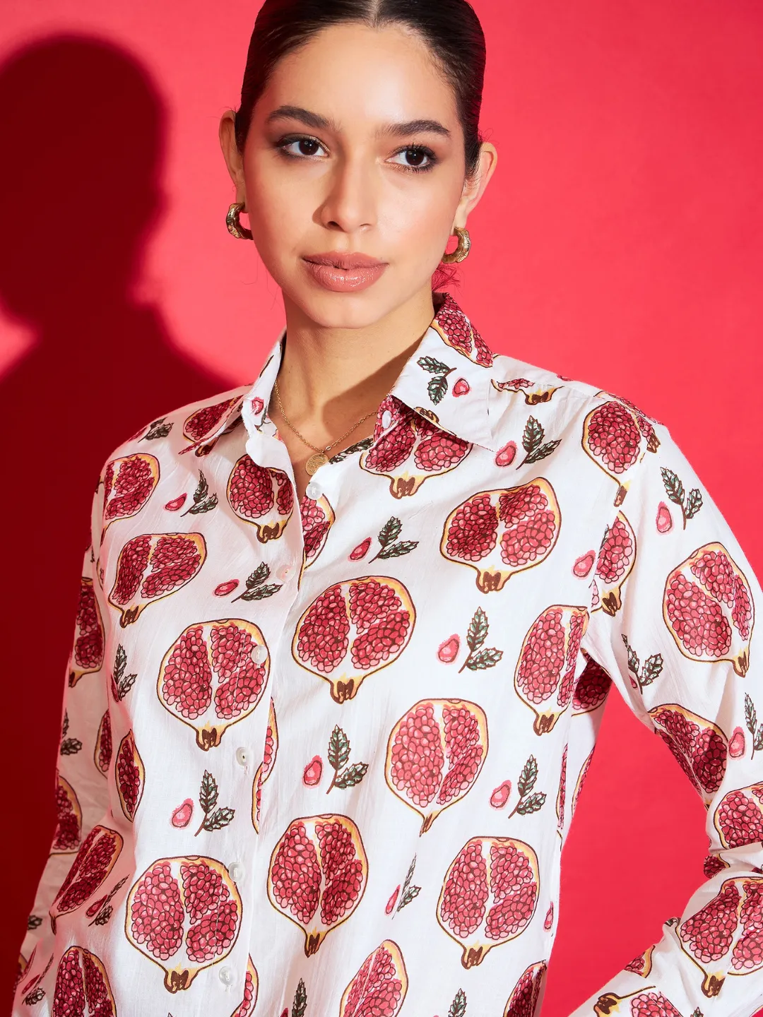 Printed Cotton Shirt