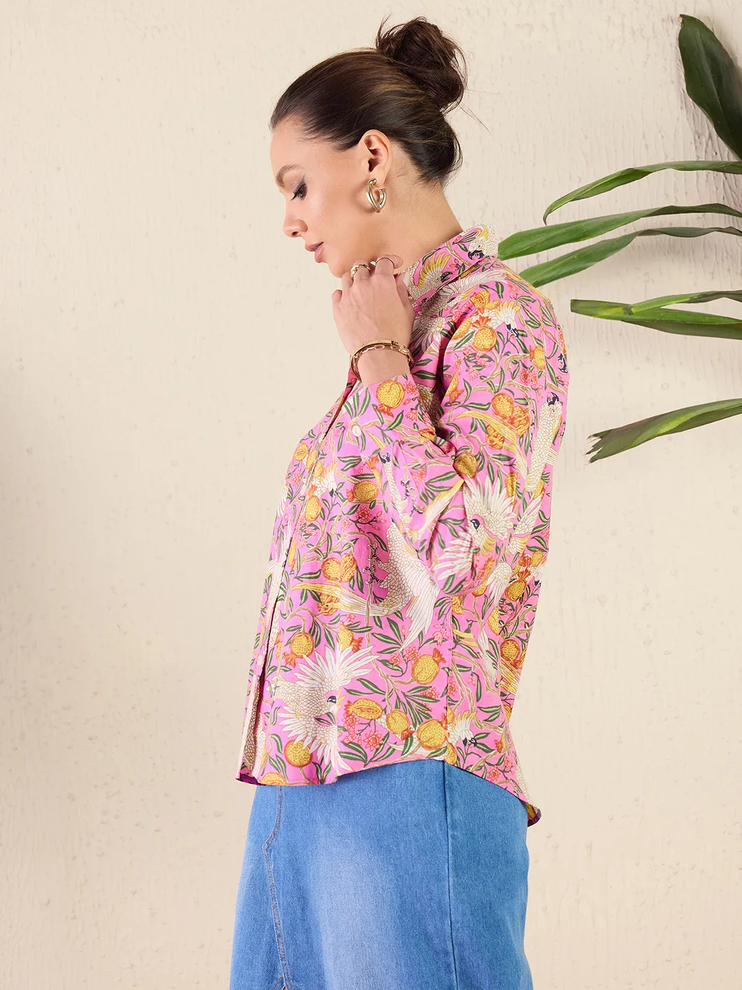 Printed Cotton Shirt