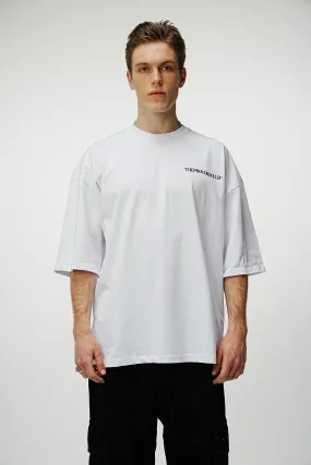 Provoke Heavy Oversized Tee - White