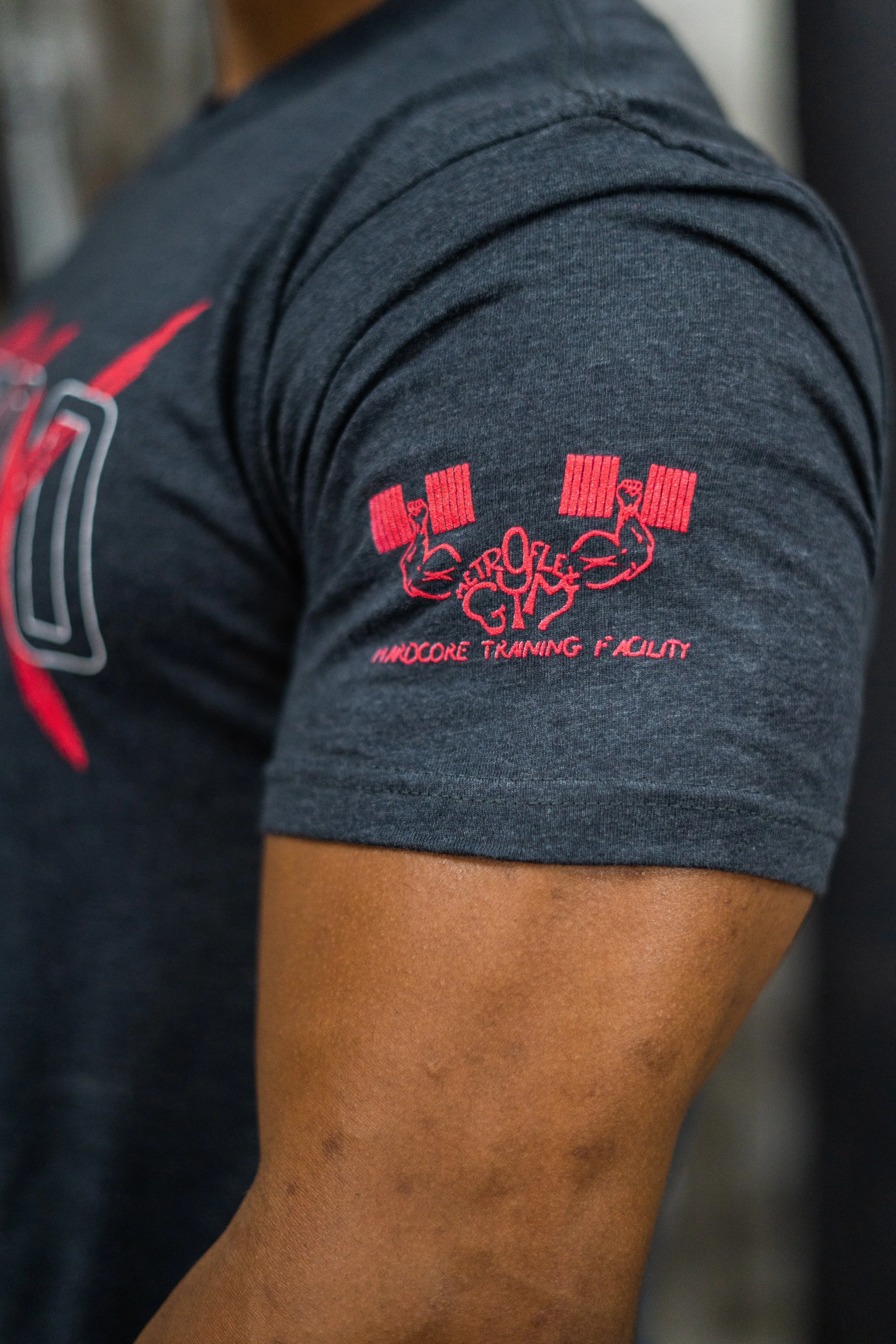 Red "MFLEX" Metroflex Gym T-Shirt