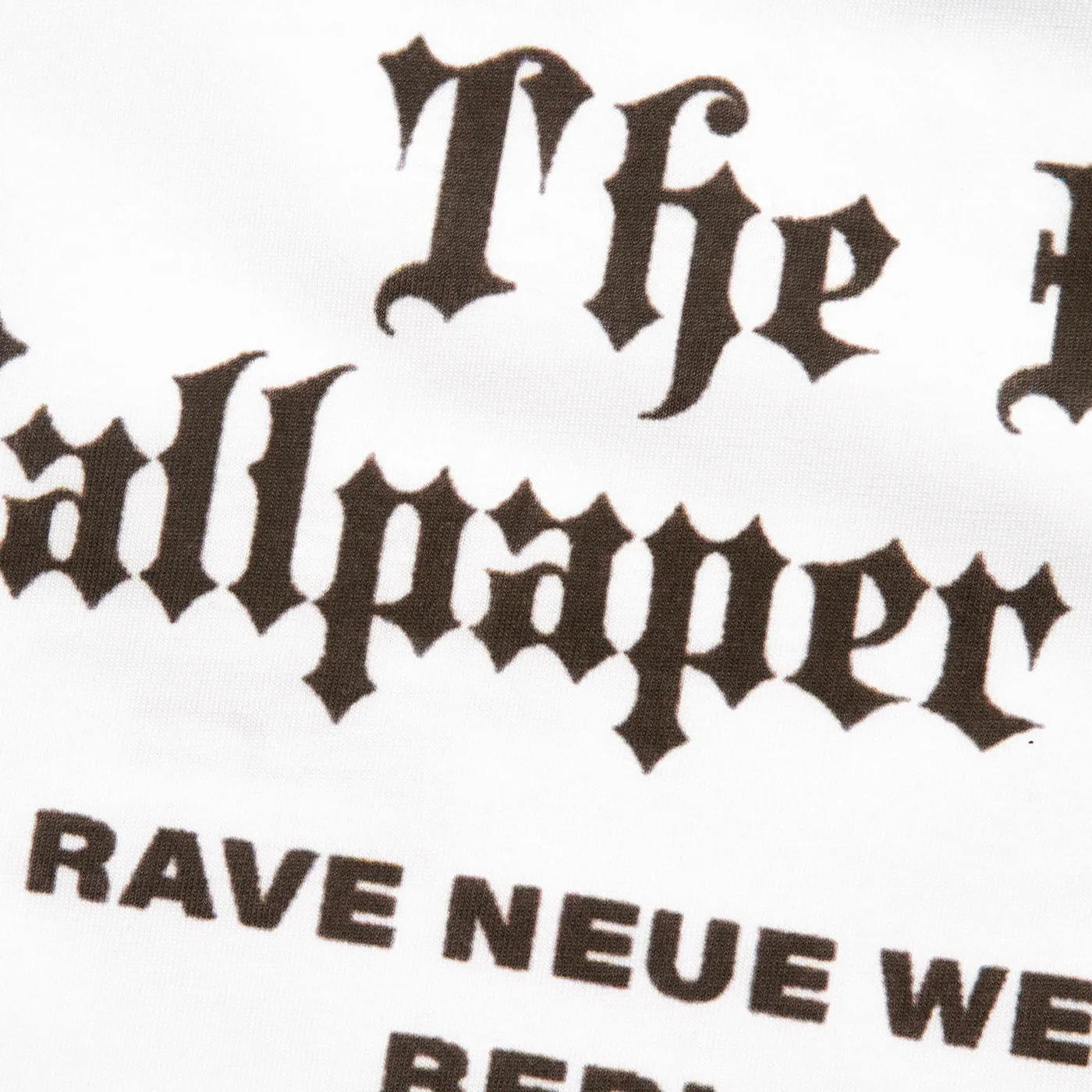 RNW Berlin Wallpaper Front Print - Tshirt - White