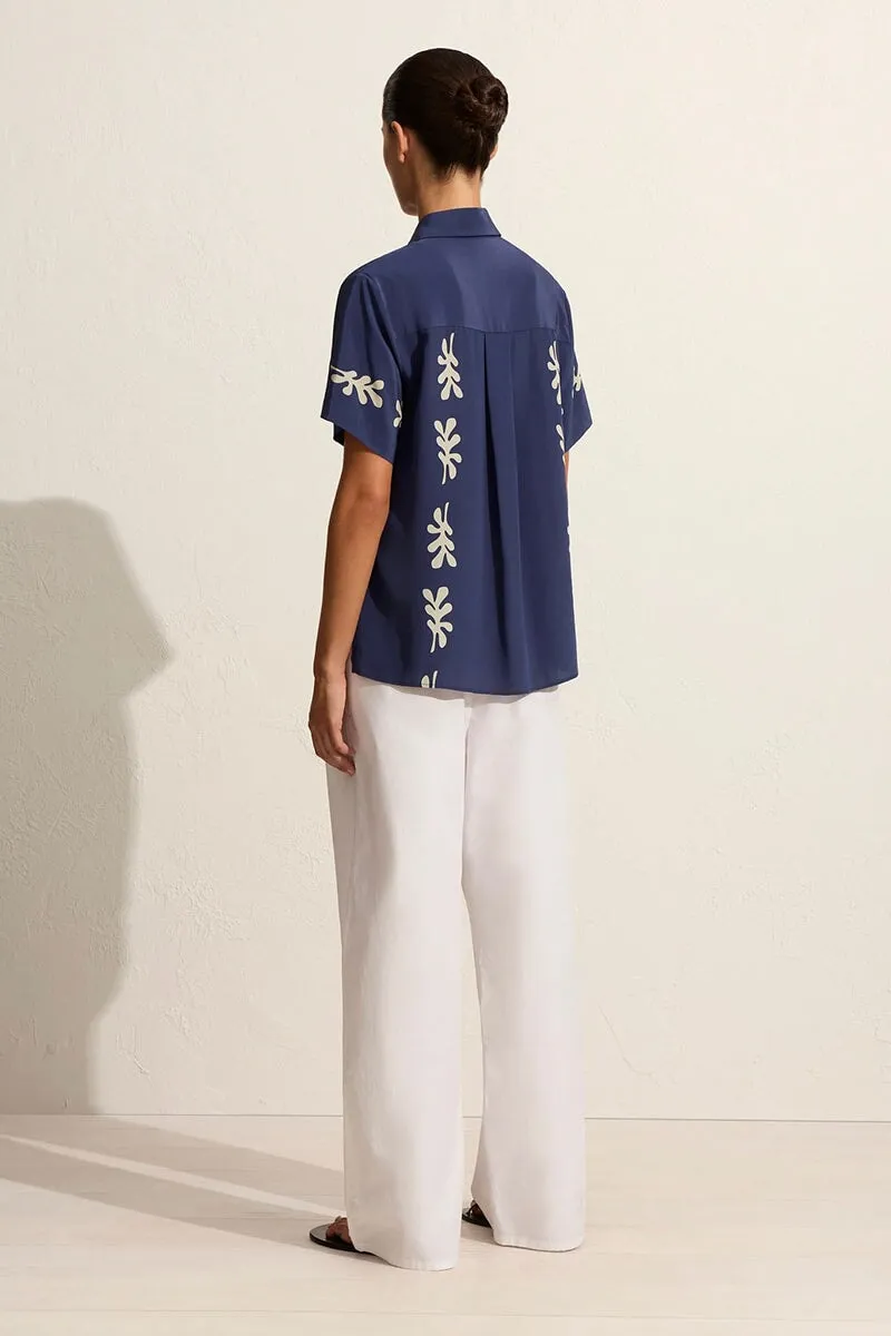 SHORT SLEEVE SHIRT-FIG LEAF