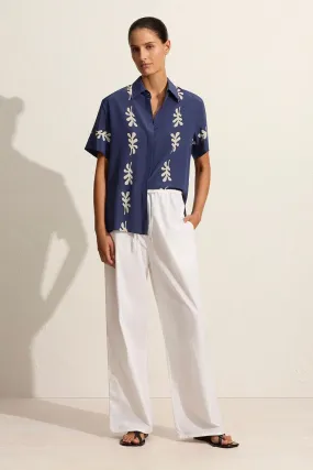 SHORT SLEEVE SHIRT-FIG LEAF