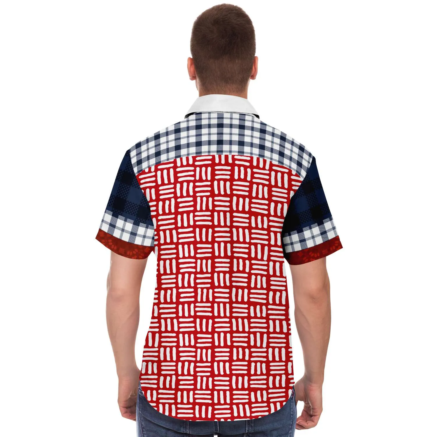 Super Kenzo Short Sleeve Button Down Shirt