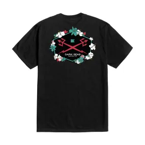 Tee-Shirt Dark Seas Bloom Prenium black