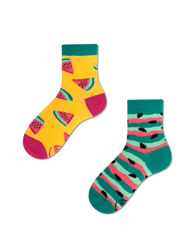 Watermelon Splash Kids Socks