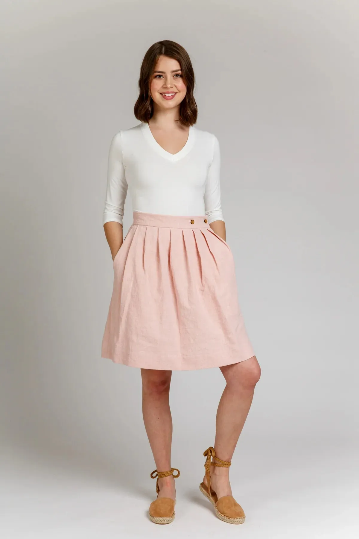 Wattle Skirt Sewing Pattern by Megan Nielsen