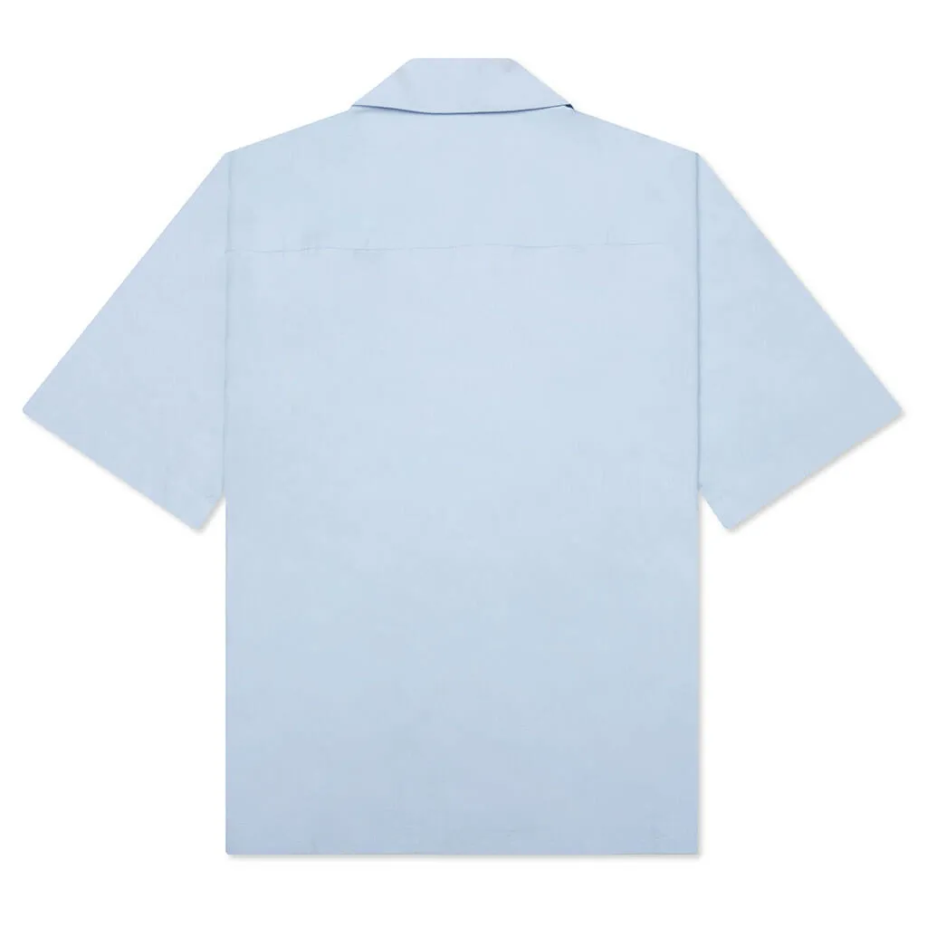 Wild Bunch Bowling Shirt - Light Blue