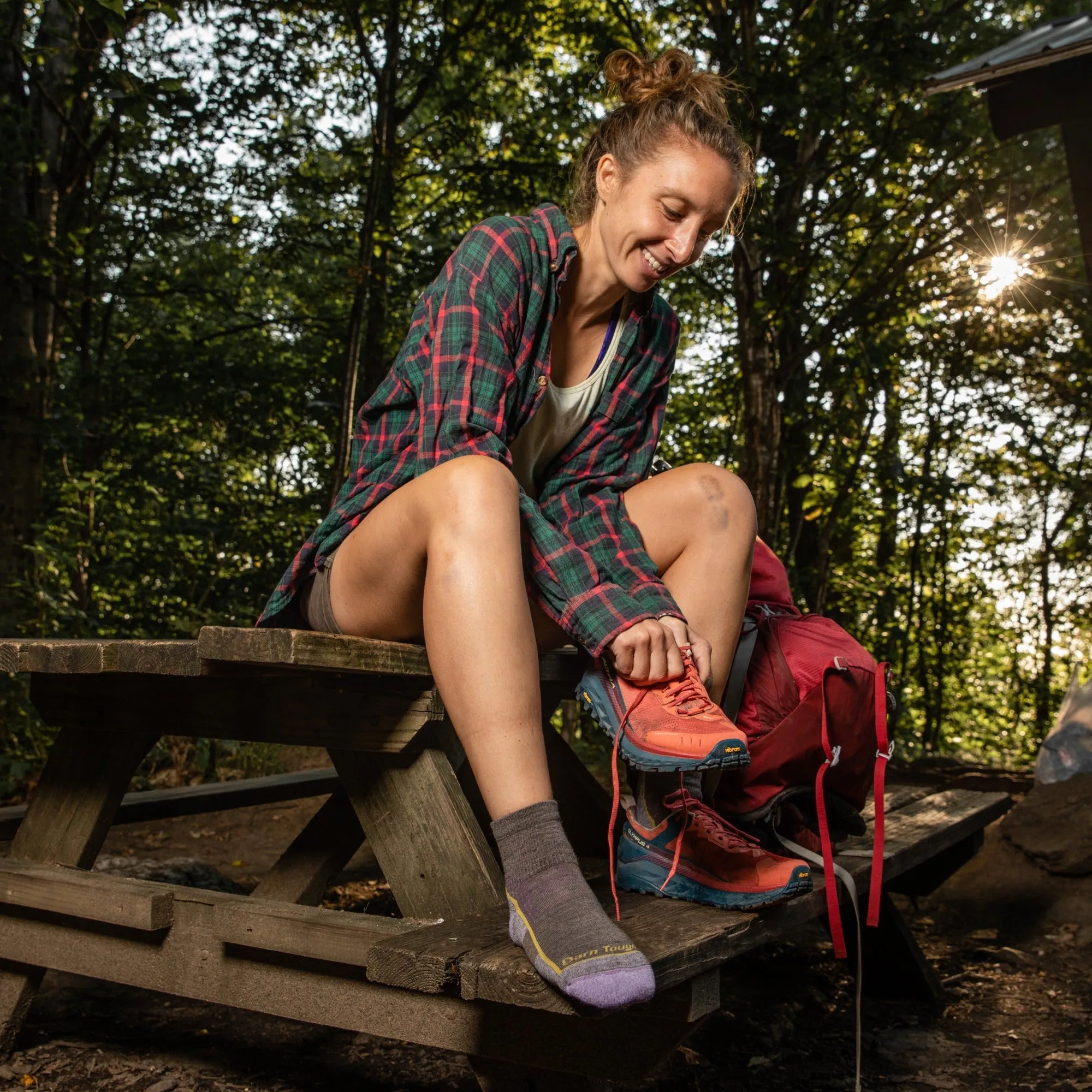 Women's Hiker Quarter Midweight Hiking Sock-Last Chance